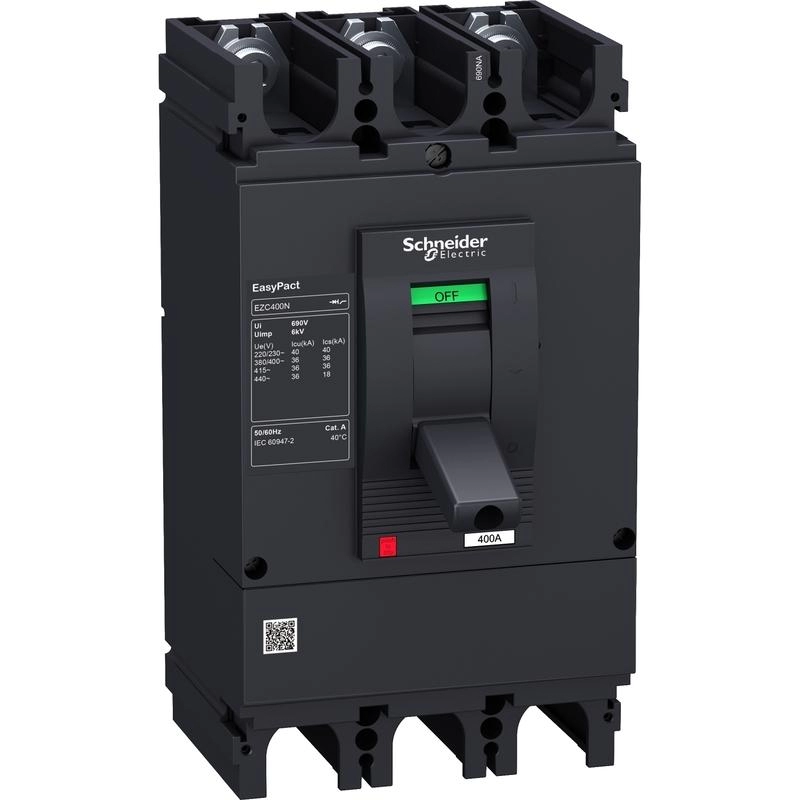 Interruptor Automático EZC400 44400A 50Ka